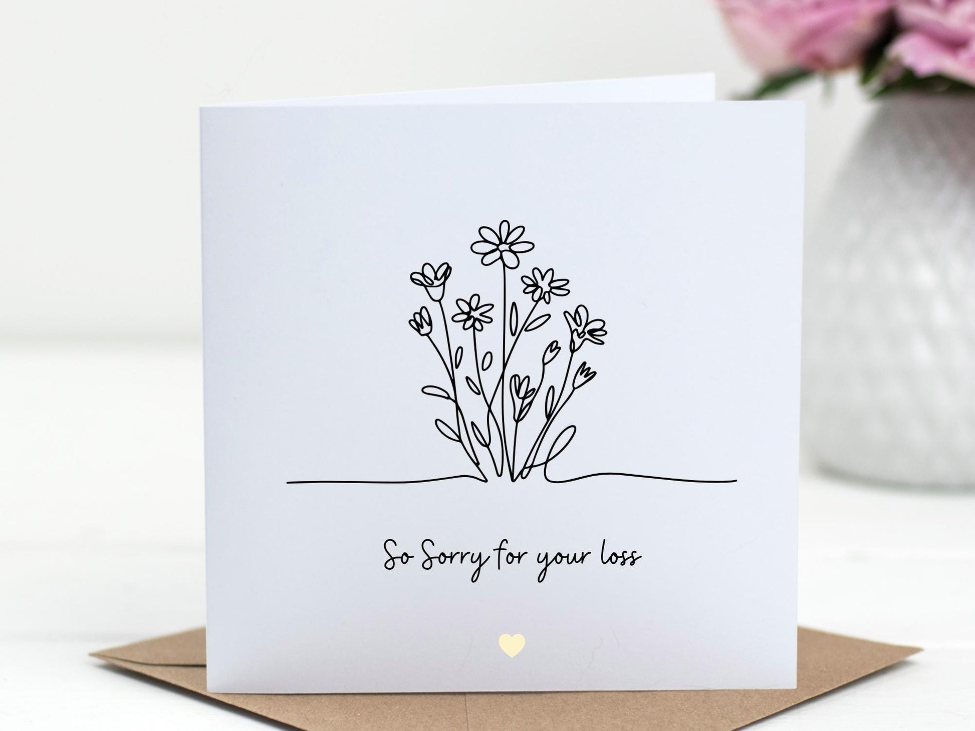 So Sorry for your Loss Sympathy Card
