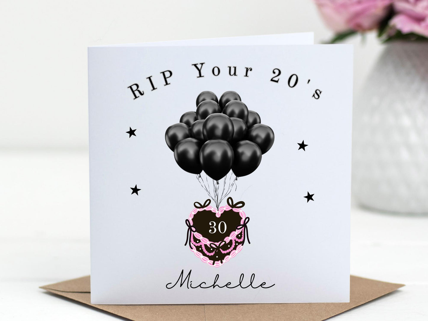 RIP your 20's Personalised Birthday Card - 30th Milestone
