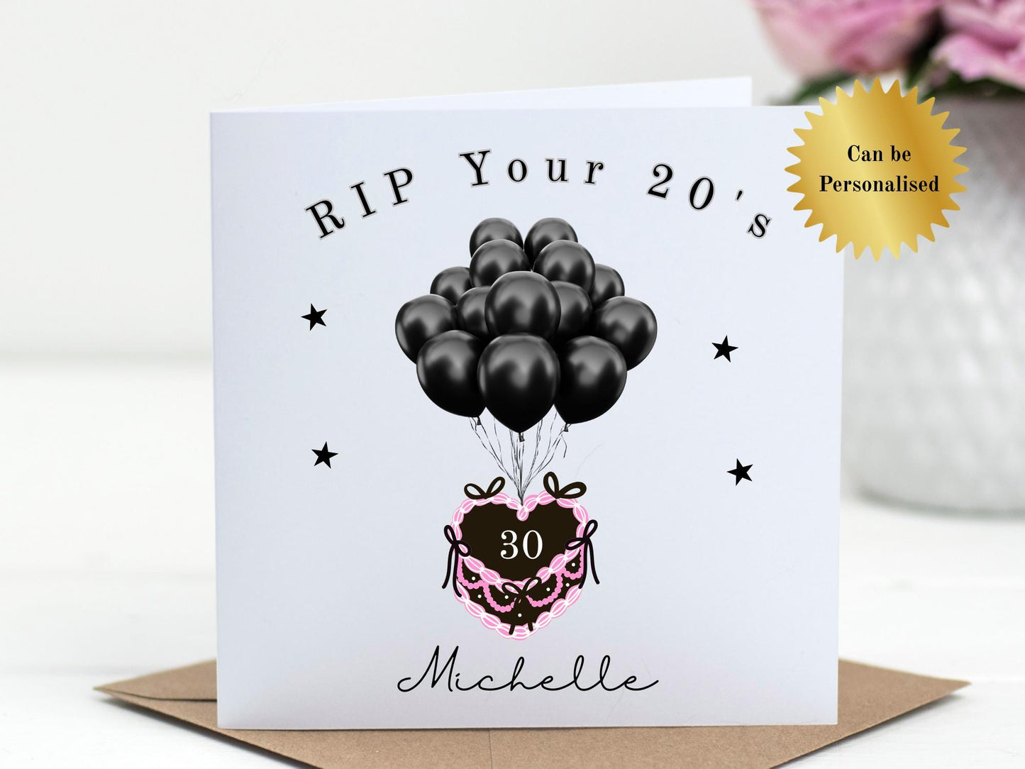 RIP your 20's Personalised Birthday Card - 30th Milestone