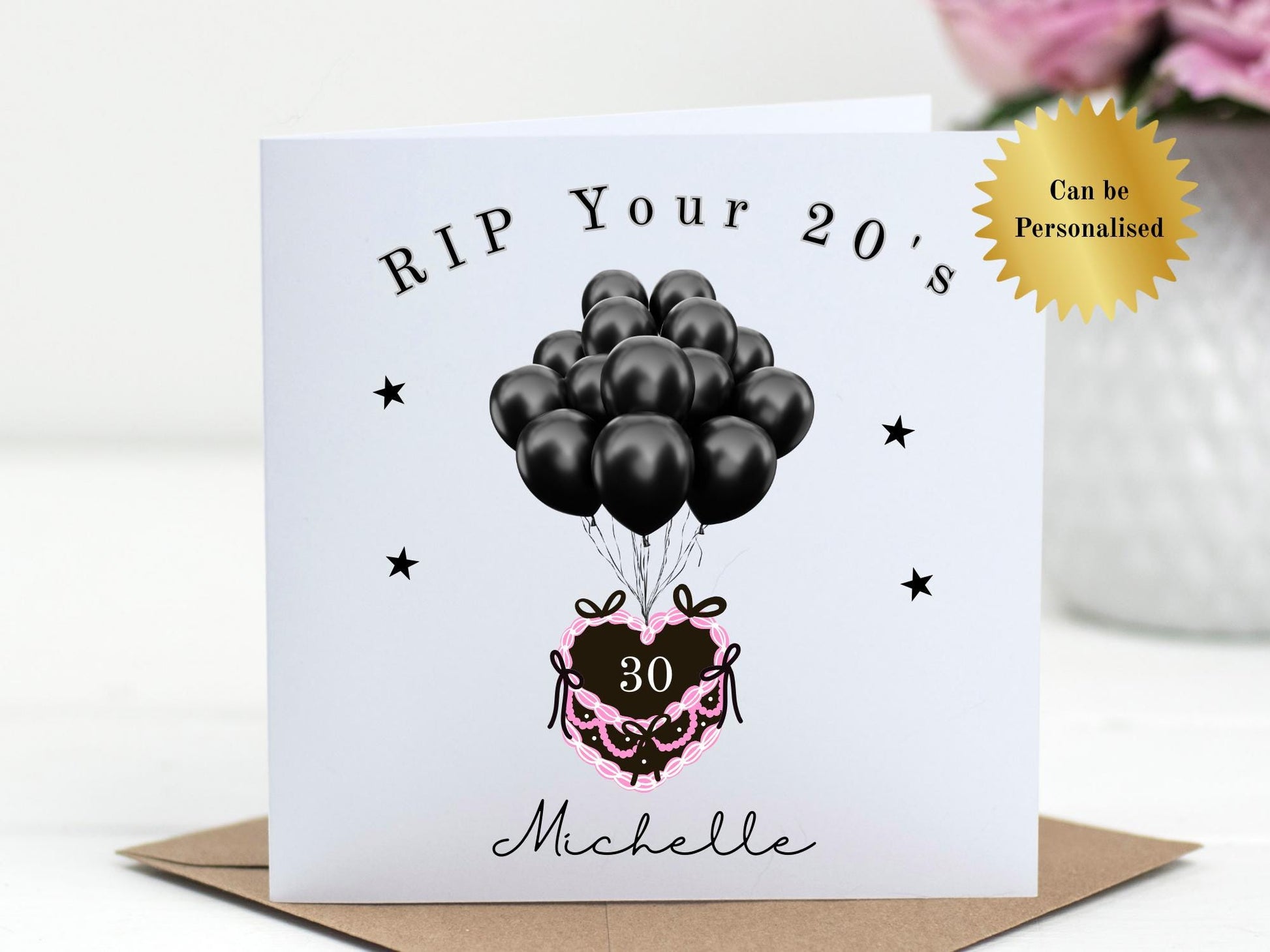 RIP your 20's Personalised Birthday Card - 30th Milestone