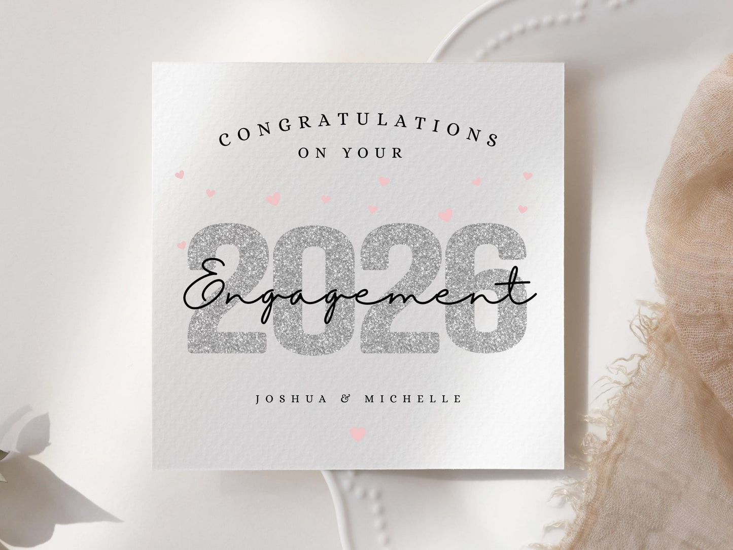 Personalised Engagement Card – Milestone