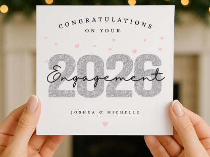 Personalised Engagement Card – Milestone