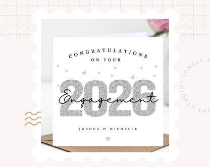 Personalised Engagement Card – Milestone