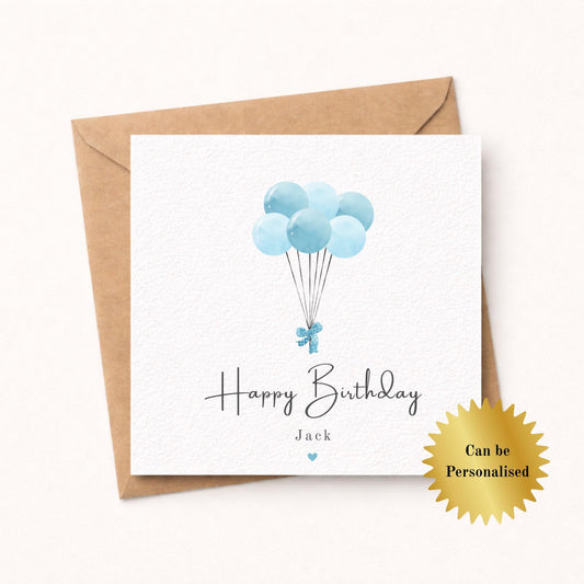 Personalised Birthday Card for him