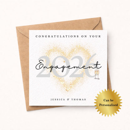 Congratulations on your Engagement Card – Personalised