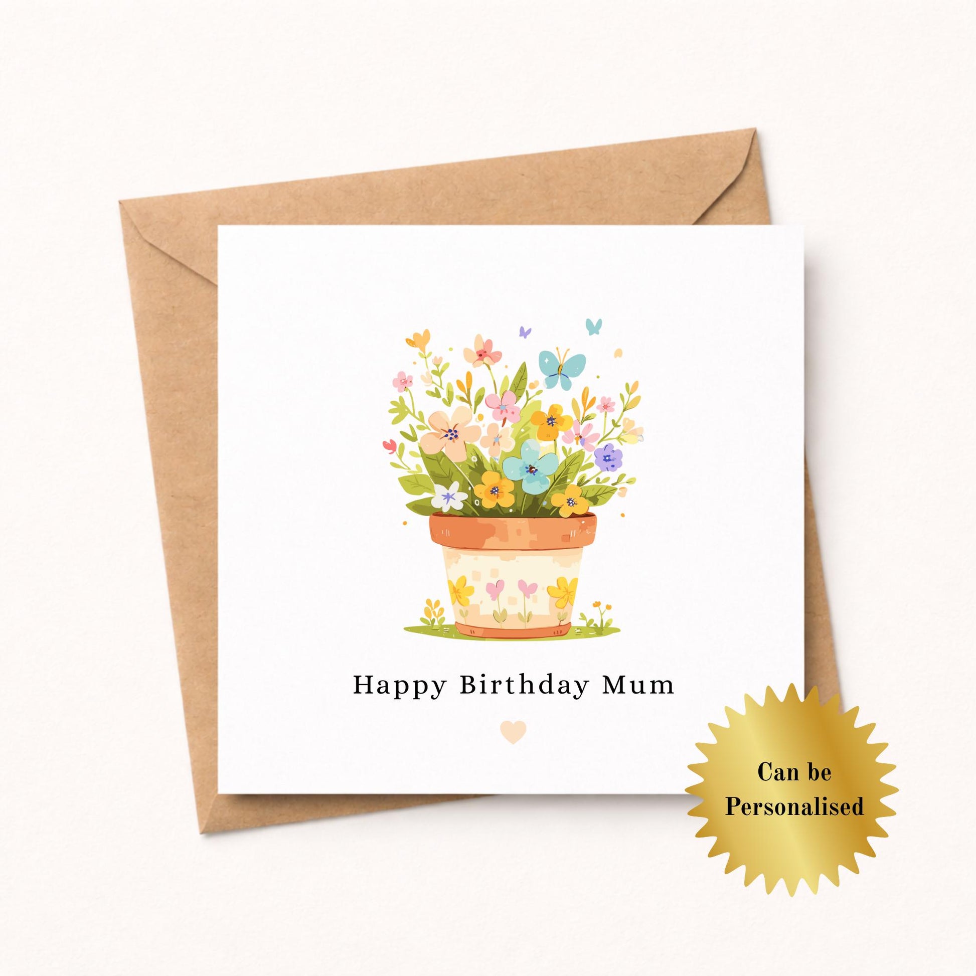 Spring Birthday Card for Mum
