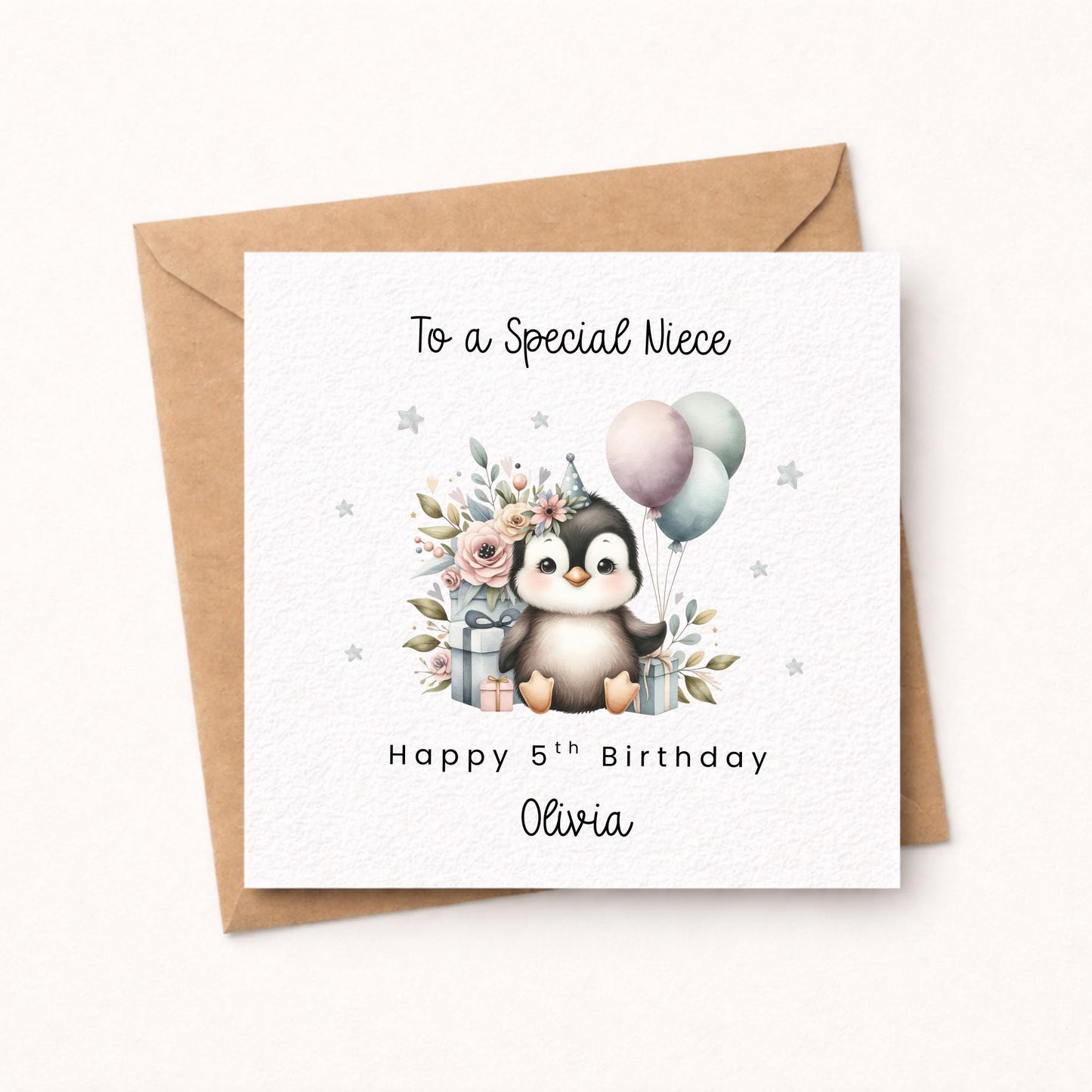 Personalised Birthday Card for Daughter