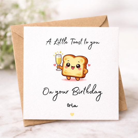 Personalised fun pun Birthday Card