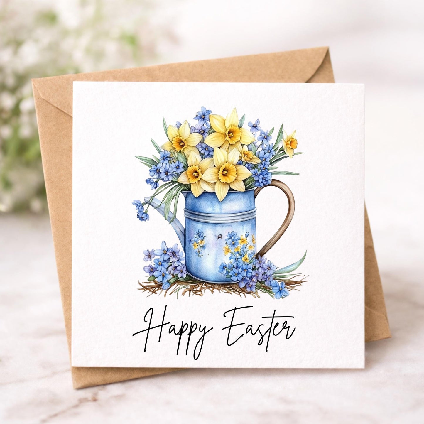 Handmade Easter Cards set: Easter Bunny