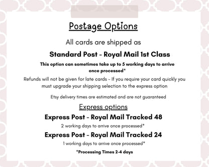 Congratulations on your Engagement Card – Personalised
