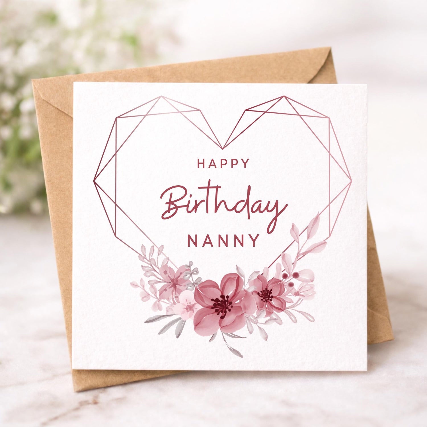 Personalised Birthday card for Her