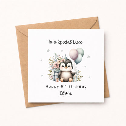 Personalised Birthday Card for Daughter
