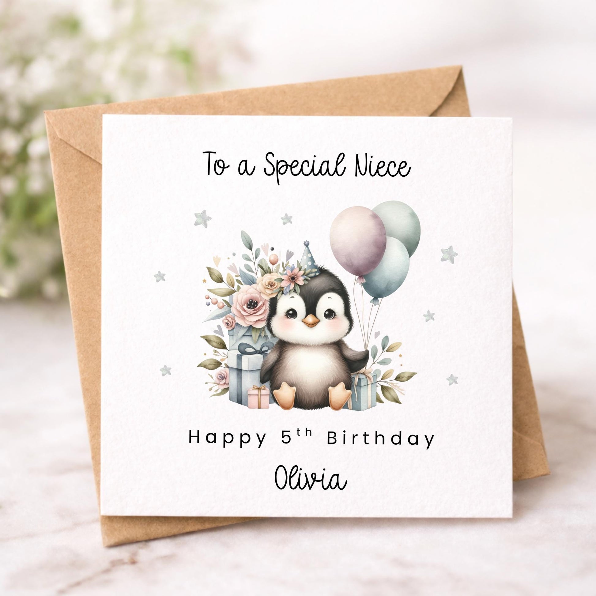 Personalised Birthday Card for Daughter
