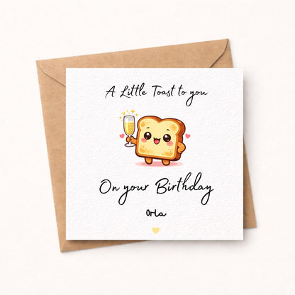 Personalised fun pun Birthday Card