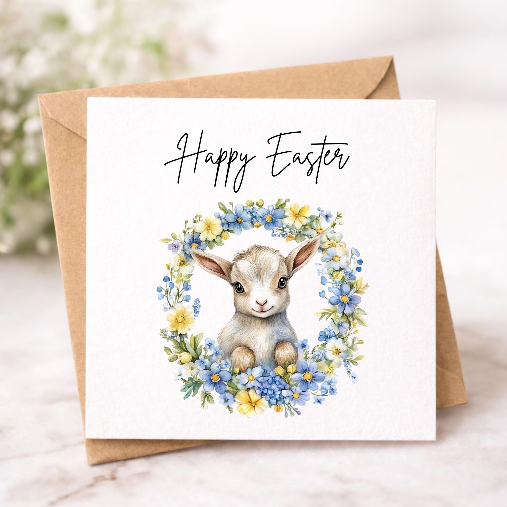 Handmade Easter Cards set: Easter Bunny
