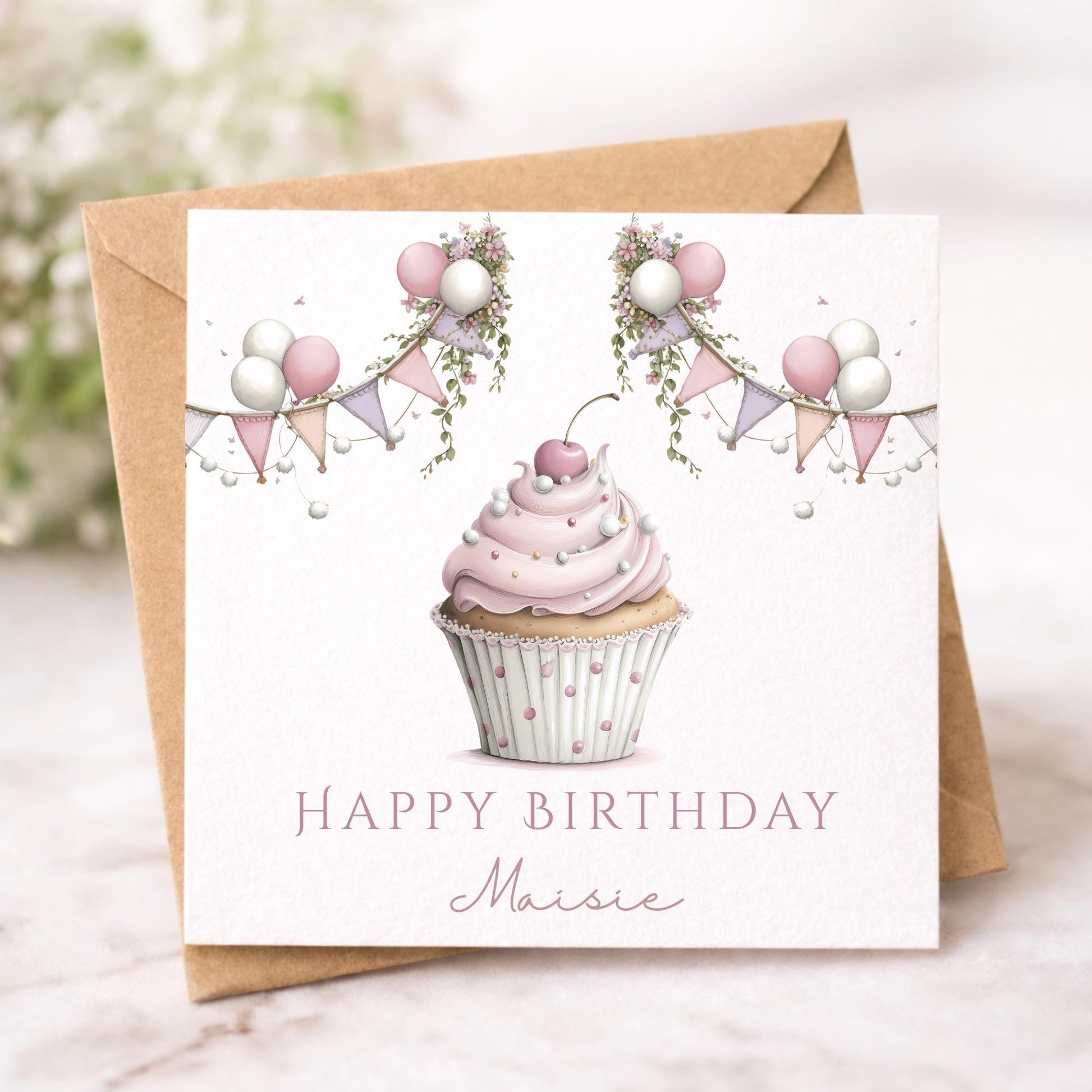 Personalised Birthday Card for Her