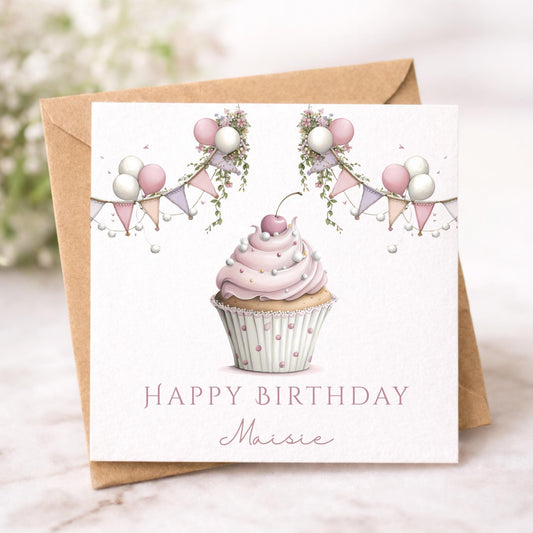 Personalised Birthday Card for Her