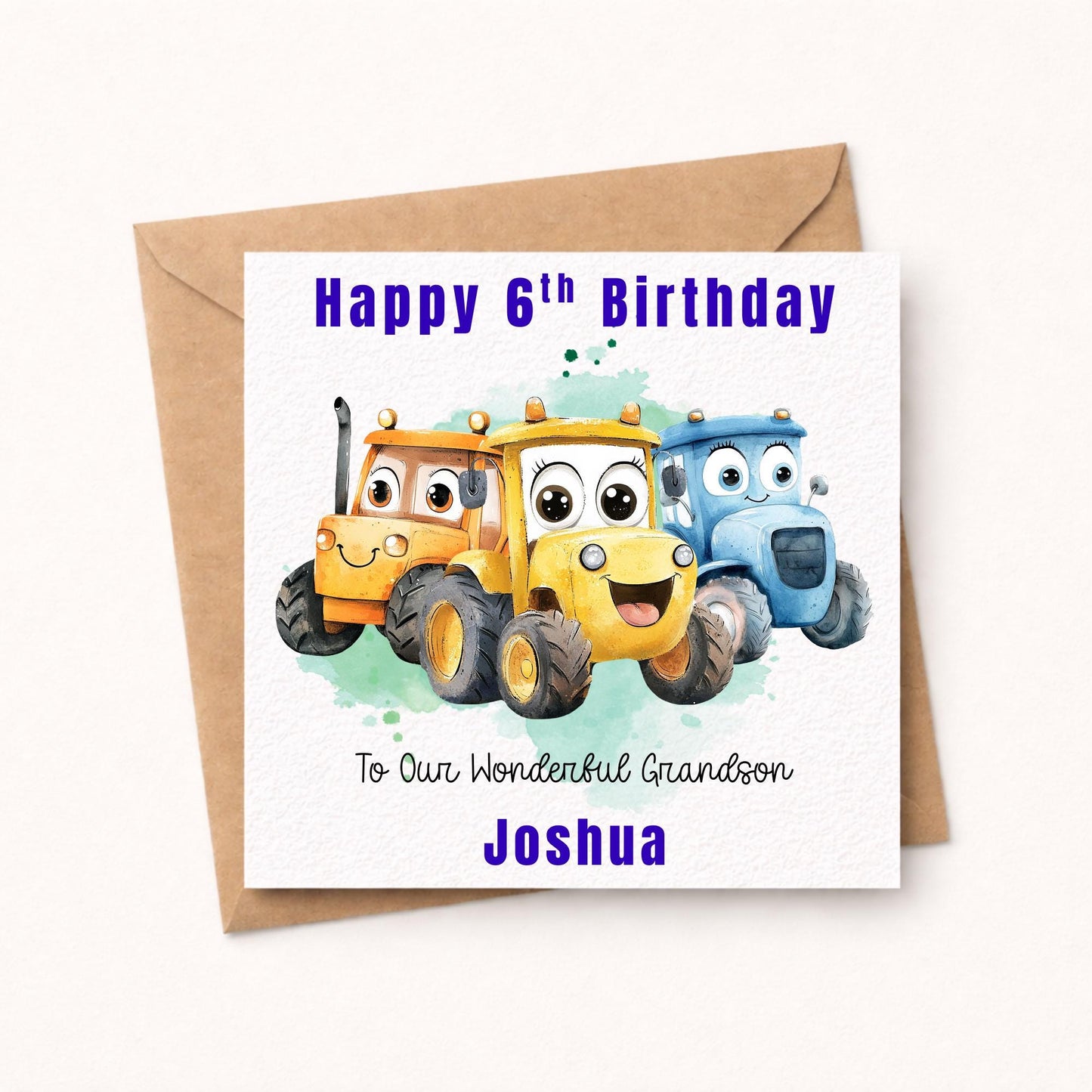 Personalised Foiled Birthday Card for him