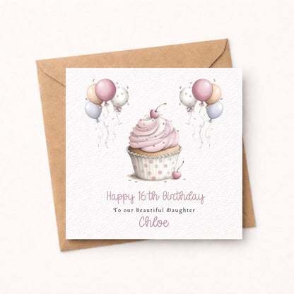 Personalised Birthday Card for Her
