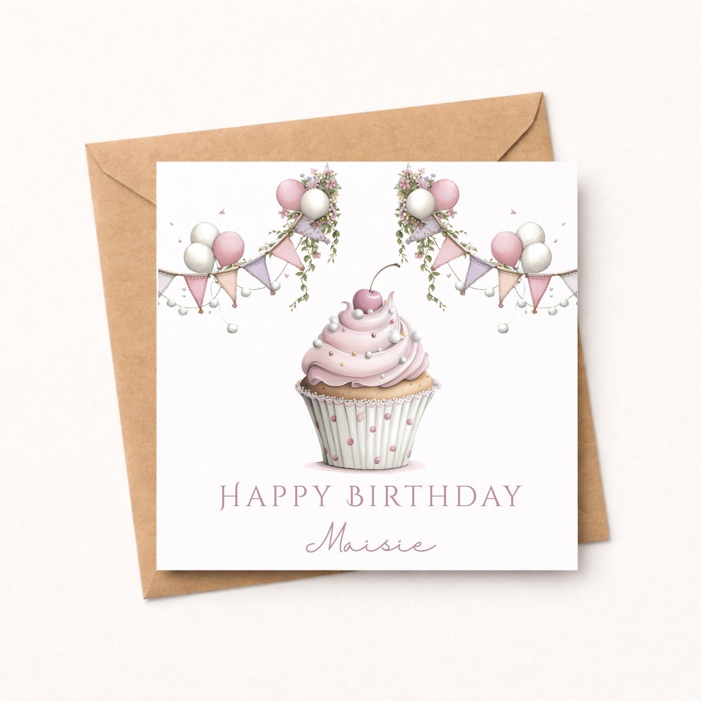 Personalised Birthday Card for Her
