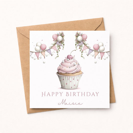 Personalised Birthday Card for Her