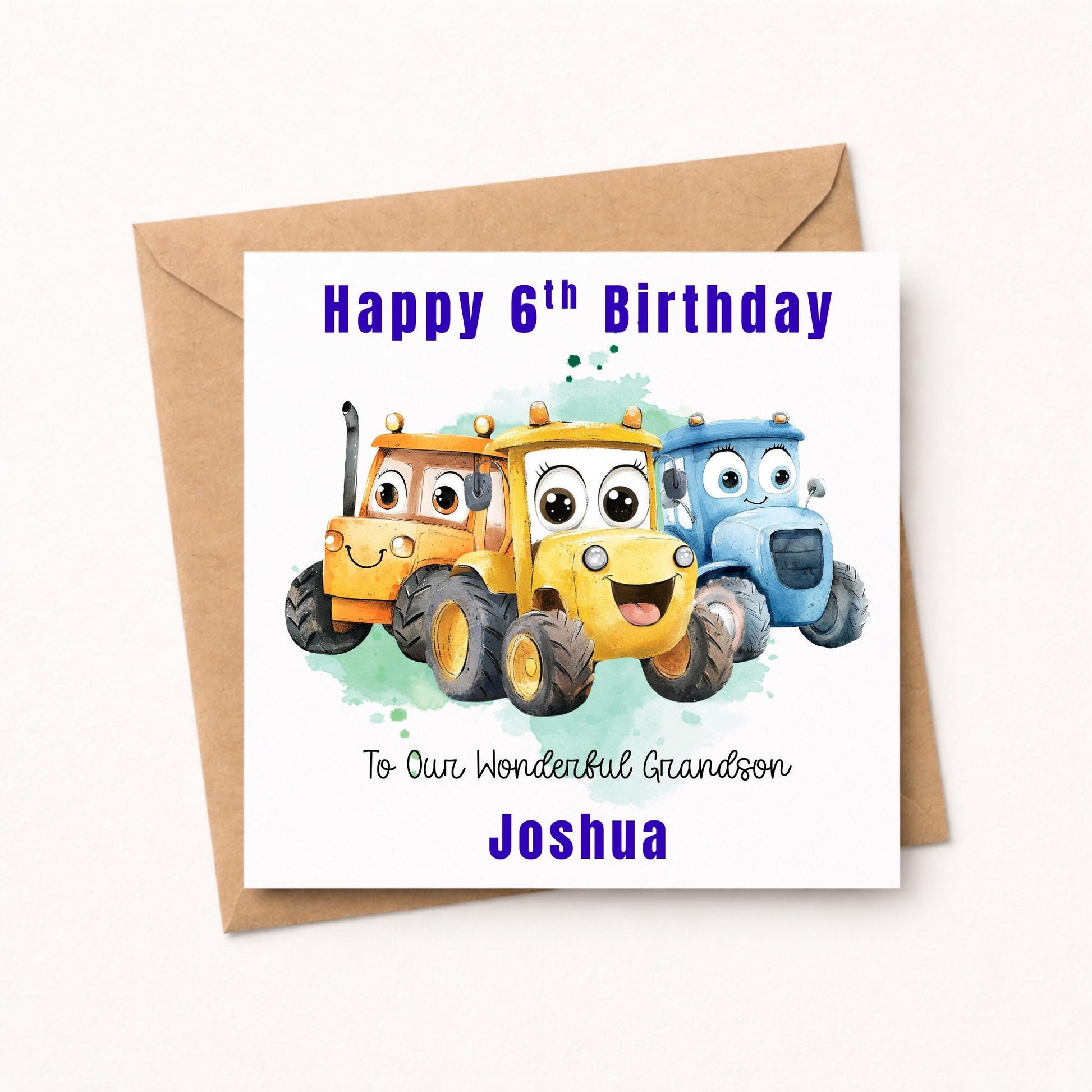 Personalised Foiled Birthday Card for him