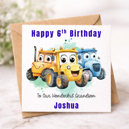 Personalised Foiled Birthday Card for him