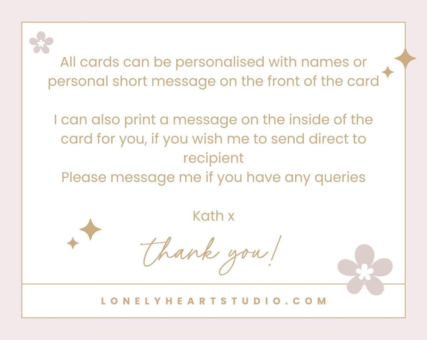 50th Wedding Anniversary Card – Personalised Golden anniversary celebration card