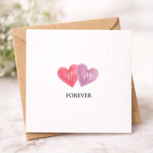 Anniversary Card, Romantic Card for Him or Her