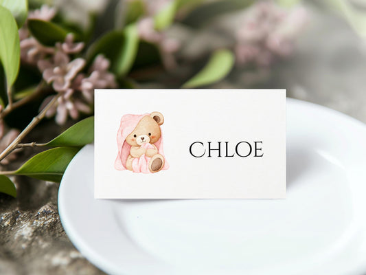 Baby Shower Place Name Cards