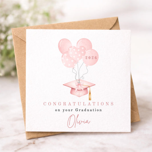Personalised Graduation Card