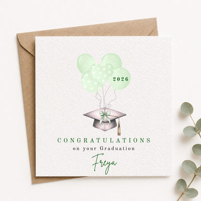 Personalised Graduation Card