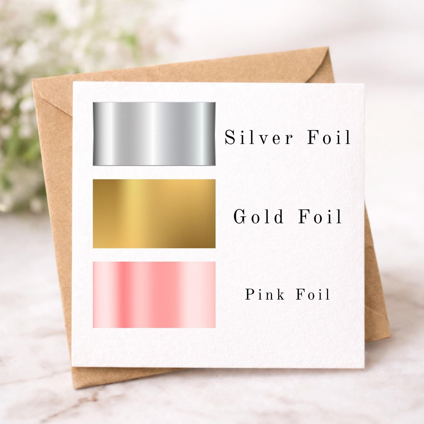Personalised 1st 2nd 3rd 4th 5th Foiled Birthday Card for Daughter
