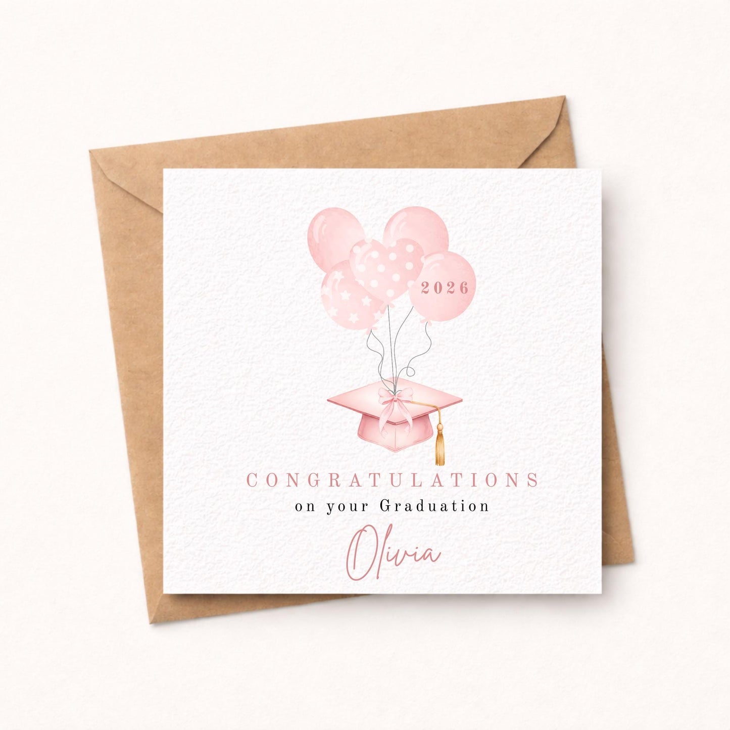 Personalised Graduation Card