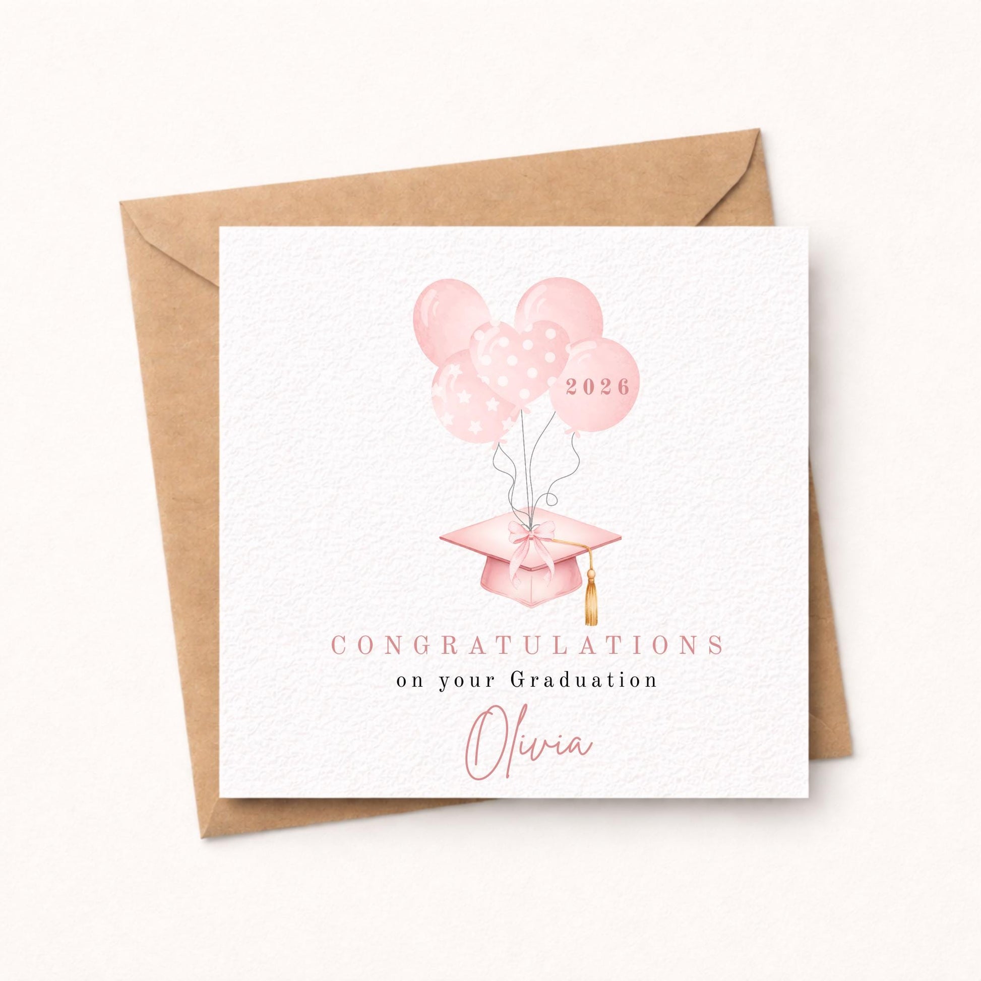 Personalised Graduation Card