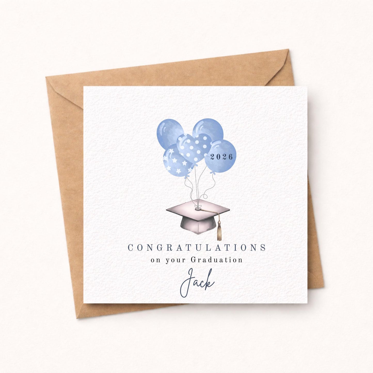 Personalised Graduation Card