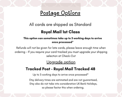 Personalised Graduation Card