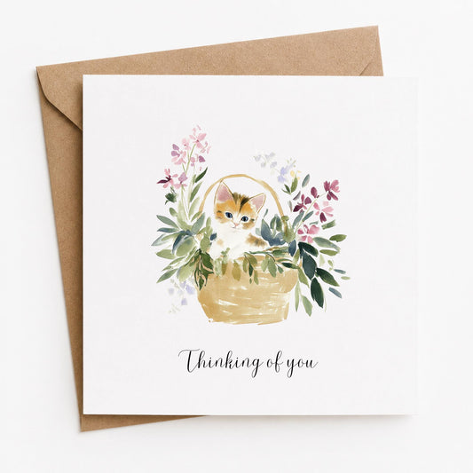 Thinking of You Card, Sympathy Card