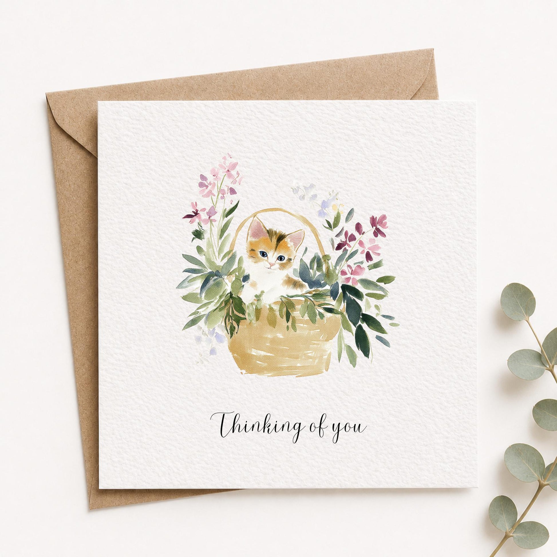 Thinking of You Card, Sympathy Card