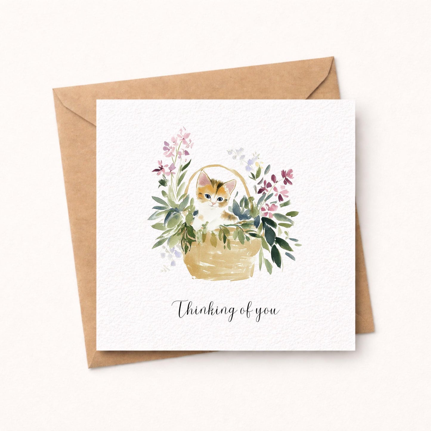 Thinking of You Card, Sympathy Card