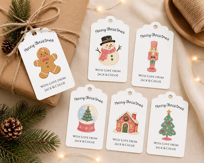 Personalised Christmas Gift Tags
